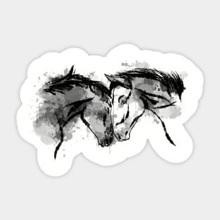 Wild Horses Sticker